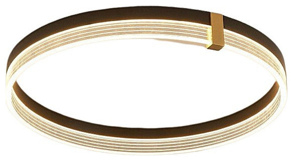 Weggis | Modern LED Minimalist Circle Shaped Ceiling Lamp, White