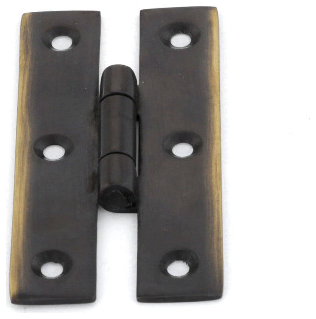 3" Oil Rubbed Bronze Cabinet Flush H Hinge