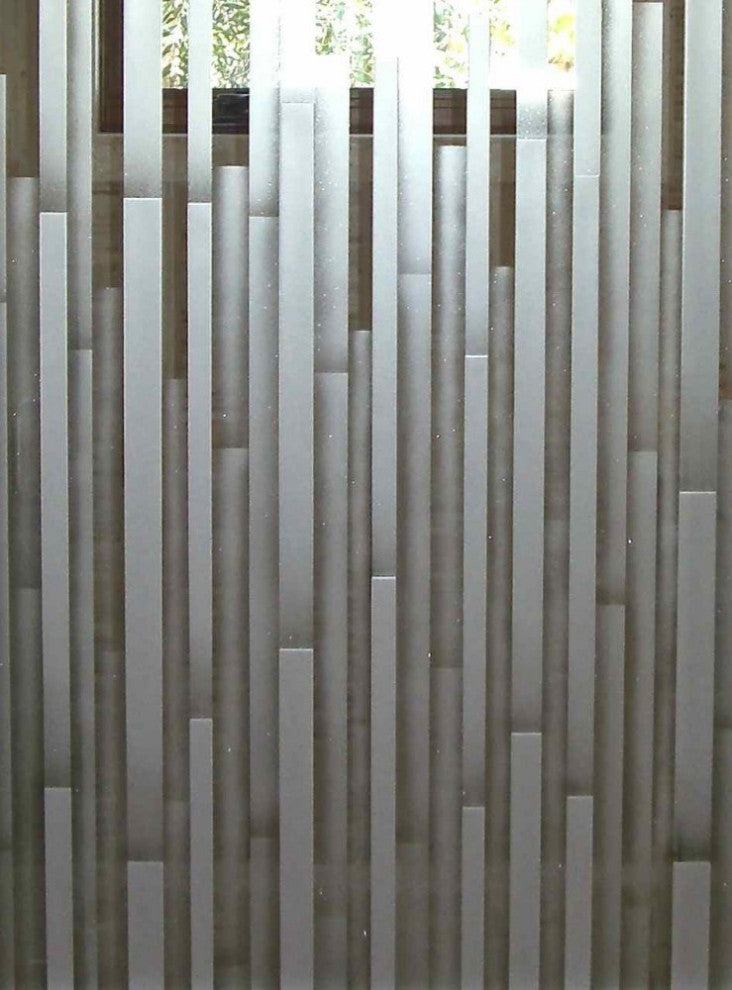 Interior Prehung Door or Interior Slab Door - Mosaics - Primed - 24" x 80" -...