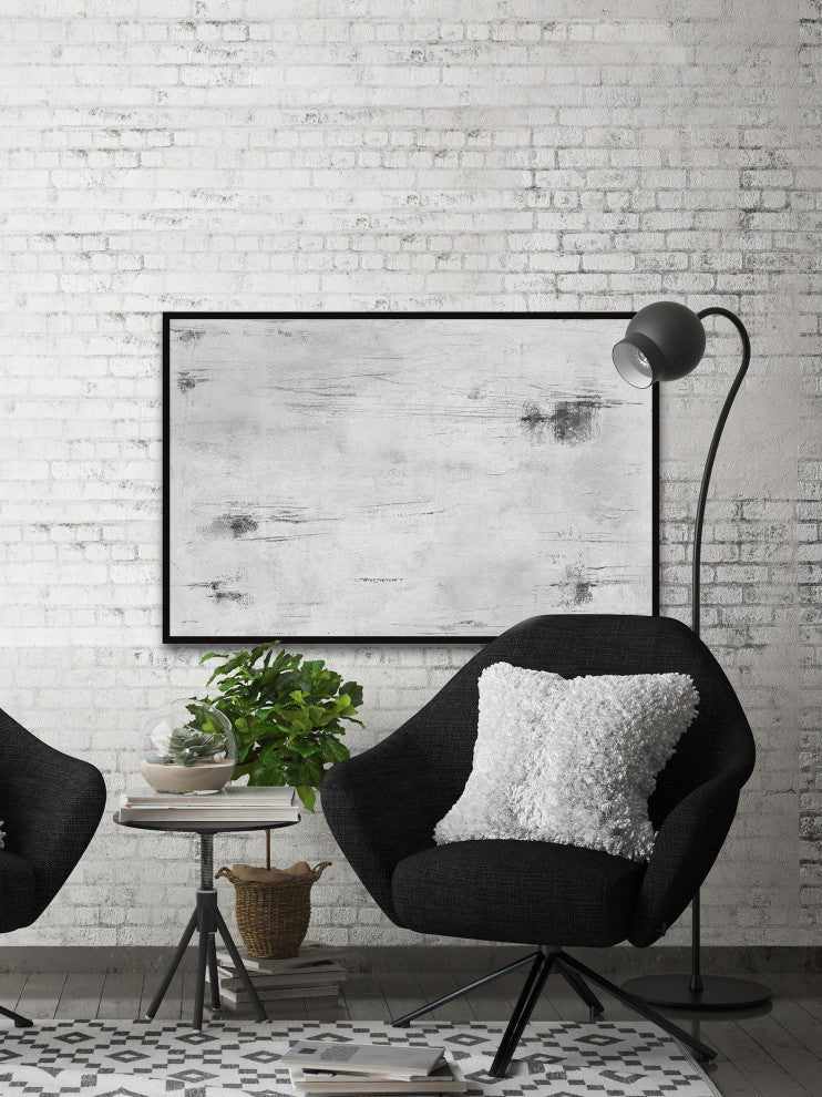 "Utter Brilliance" Floater Framed Painting Print on Canvas, 36x24
