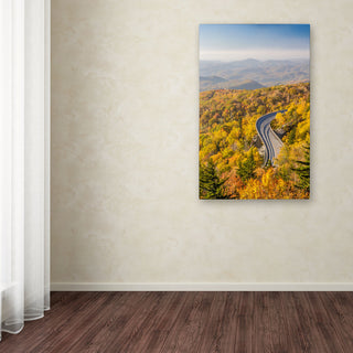 'Blue Ridge Parkway' Canvas Art by Pierre Leclerc
