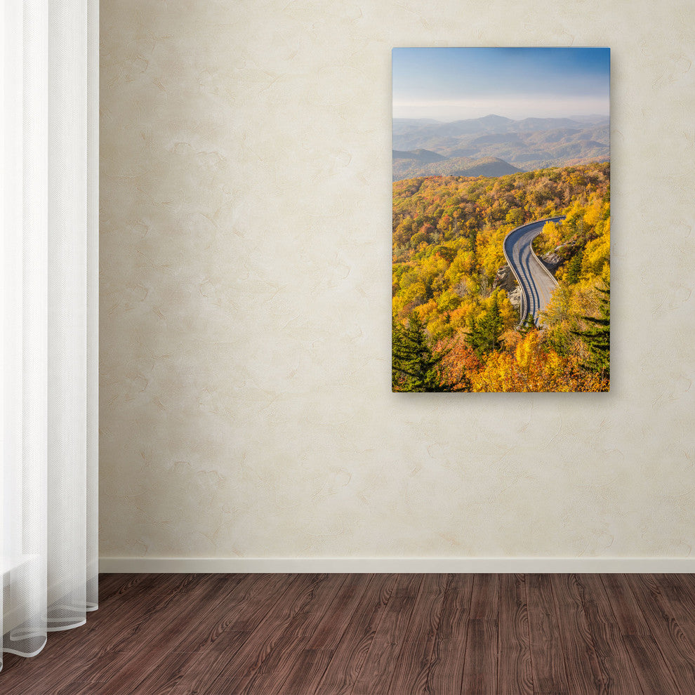 'Blue Ridge Parkway' Canvas Art by Pierre Leclerc