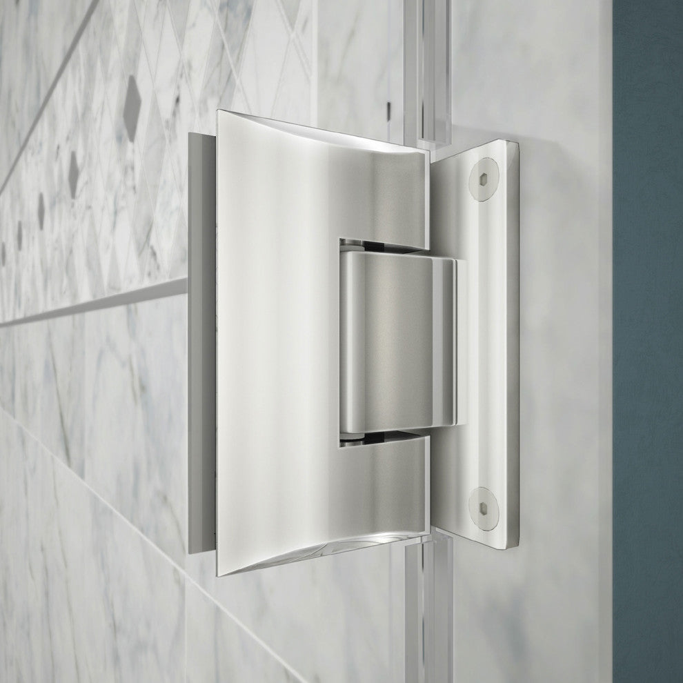DreamLine 23" to 30" Frameless Hinged Sliding Shower Door, SHDR-20307210F-01