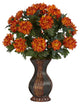 Spider Mum With Urn Silk Plant
