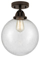 Beacon Semi-Flush Mount, Oil Rubbed Bronze, Seedy, Seedy