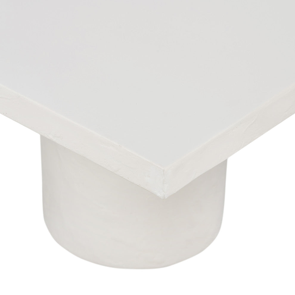 Parra Coffee Table-Plaster Molded Conc