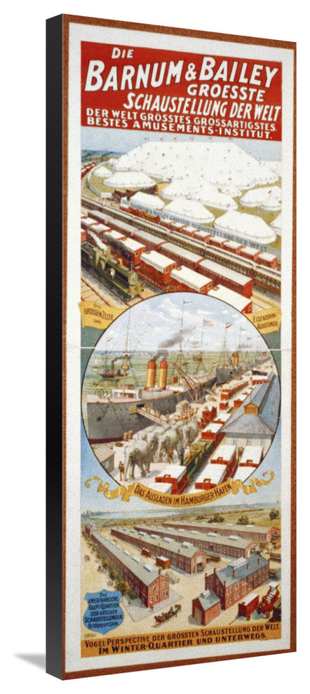 Barnum and Bailey Groesste Schaustellung Der Welt, 1900, 14x36