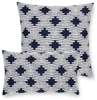 Pizzazz Indigo Indoor/Outdoor Performance Pillow, 20"x20"