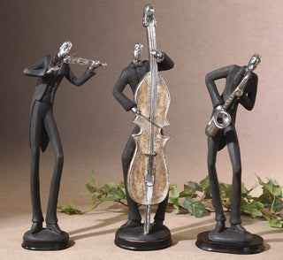 Uttermost Musicians Decorative Figurines, Set of 3