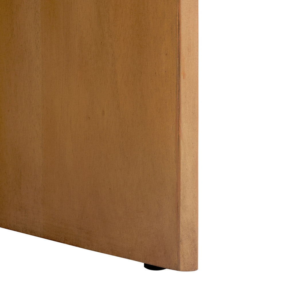 Safavieh Couture Daiya Round 1 Drawer Wood Nightstand, Natural