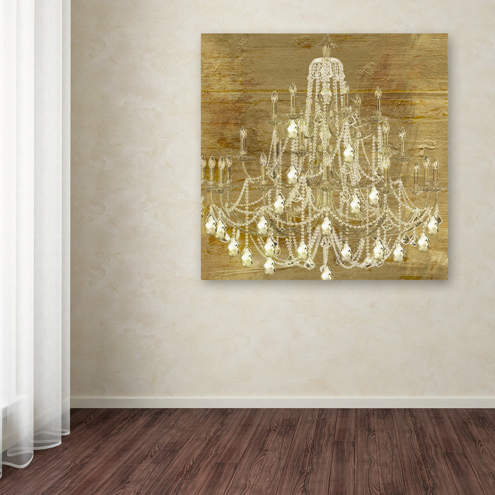 Color Bakery 'Dancing on the Ceiling II' Canvas Art, 14x14