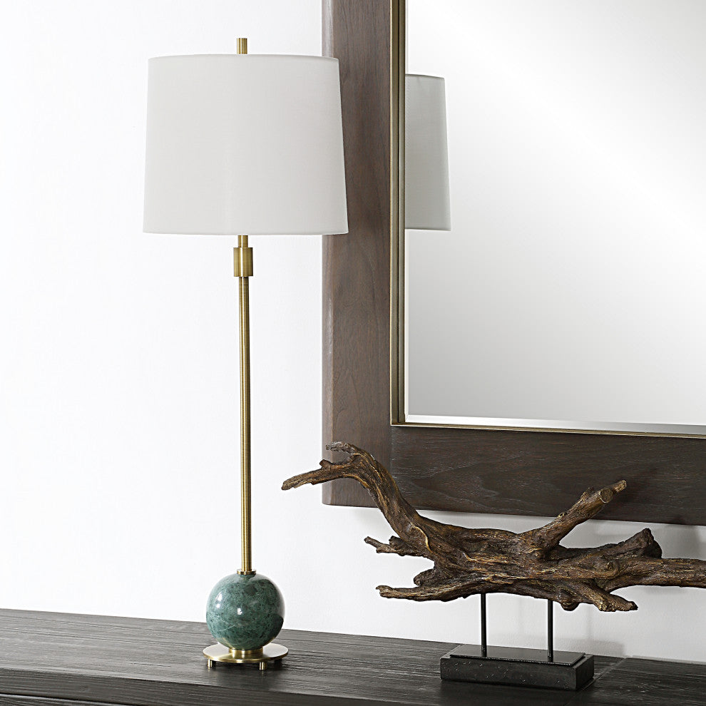 Uttermost Bledel Brass Buffet Lamp