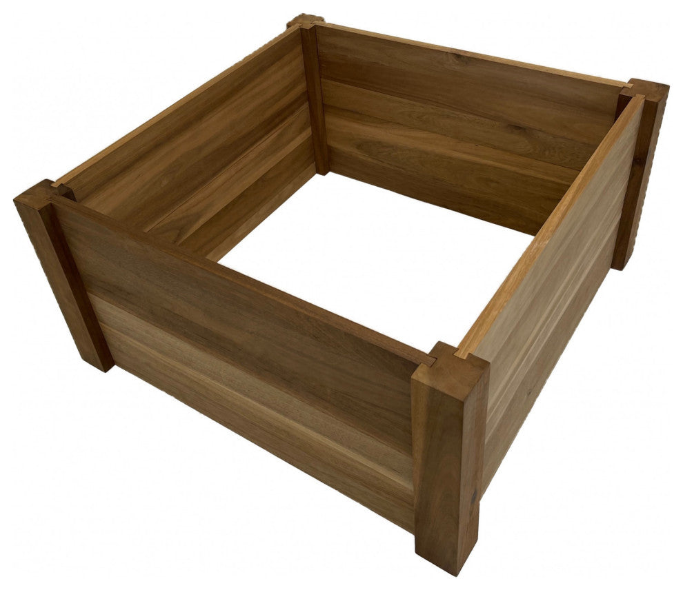 24" Premium High Hardwood Vegetable and Flower Bed