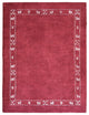 HAND KNOTTED LOOM SILK ECO-FRIENDLY AREA RUGS -8'x10',Rectangle,Red,Contemporary