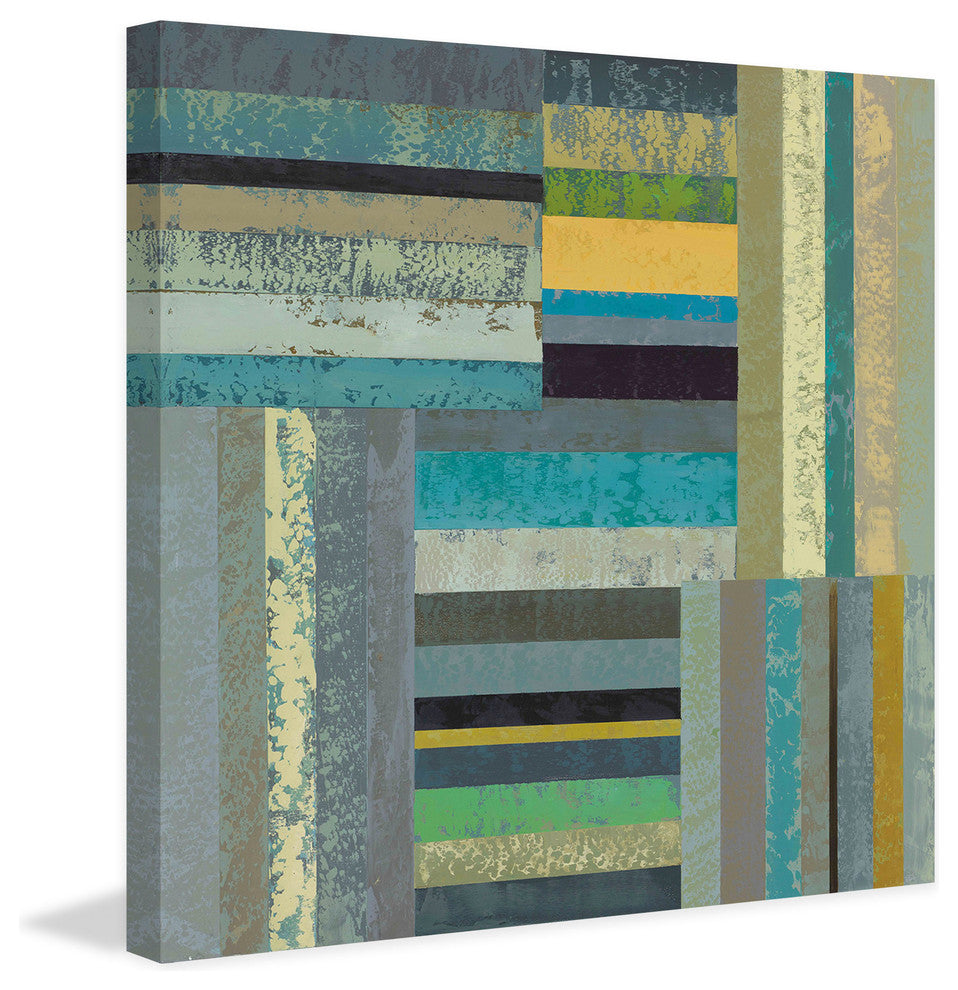 "Midnight II" Painting Print on Canvas by Julie Joy