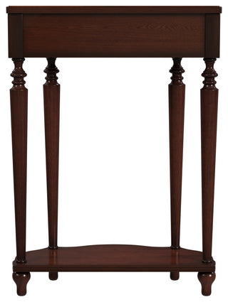 Ashby Painted Console Table, Winter Forest, Cherry Brown