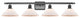 Orwell 3-Light Bath Vanity-Light, Matte Black, Matte White