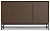 Banting 3 Door Sideboard Buffet, Walnut Brown