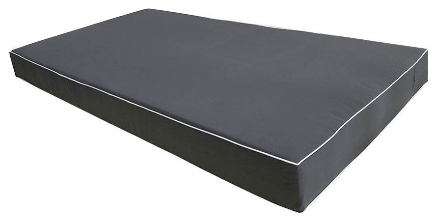 Style5 Queen Contrast Pipe Outdoor Mattress Bolster SlipCover COMPLETE SET AD003