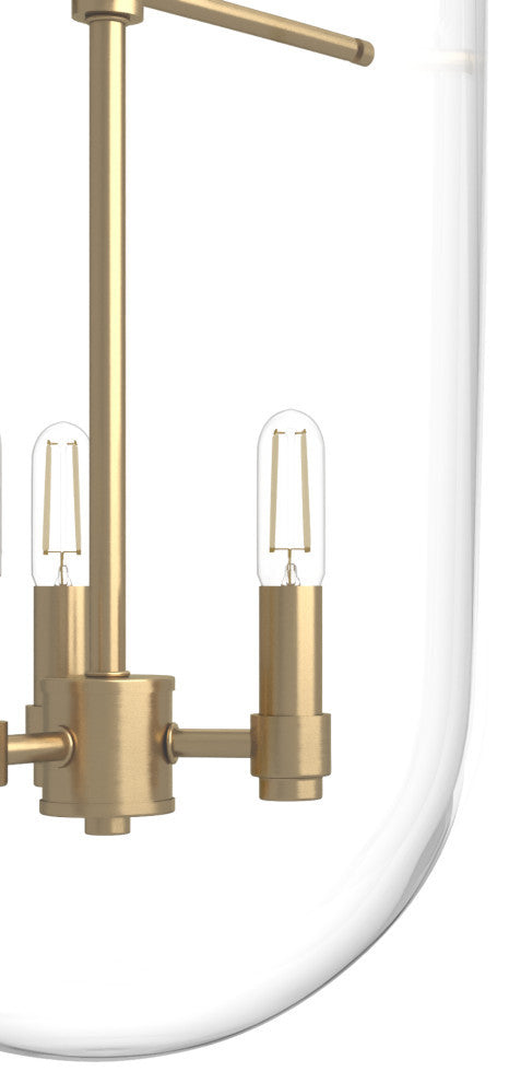 Hunter Sacha Alturas Gold 3 Light Pendant Ceiling Light