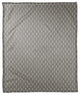 Indigo Leaf Gray 50x60 Throw Blanket