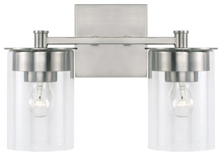 Capital Lighting 146821-532 Mason 2 Light 14"W Bathroom Vanity - Matte Black
