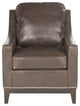 Safavieh Colton Club Chair, Antiques Brown, Espresso, Leather, With Nail Head