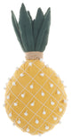 Nourison Home 20"x12" Mina Victory Plush Lines Pineapple Yellow Throw Pillows