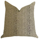 Shimmer in Gold Metallic Luxury Throw Pillow, 20"x26" Standard