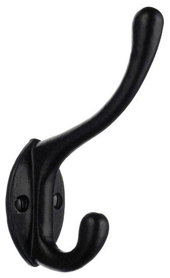 Decorative Hooks For The Home, Black Wrought Iron