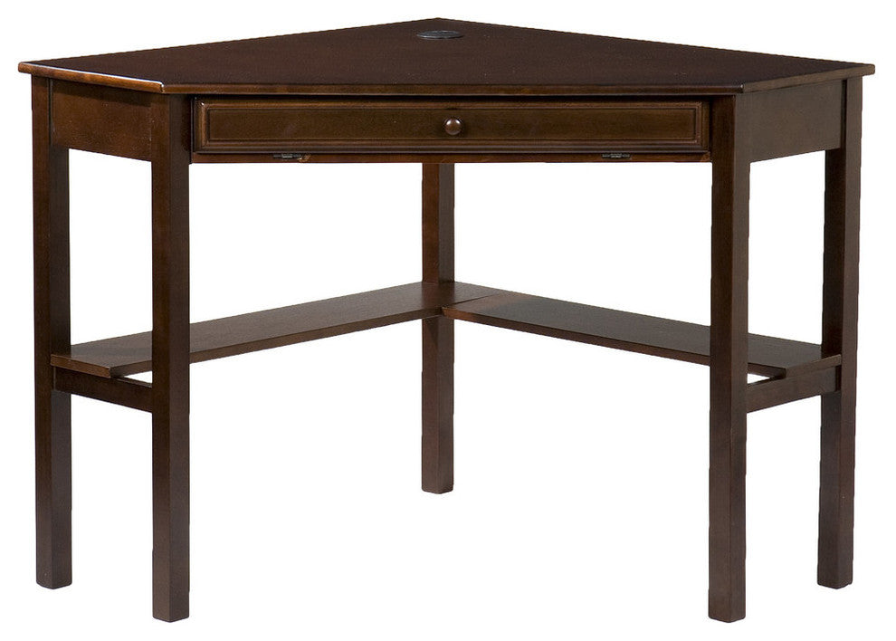 Peoria Corner Computer Desk, Espresso