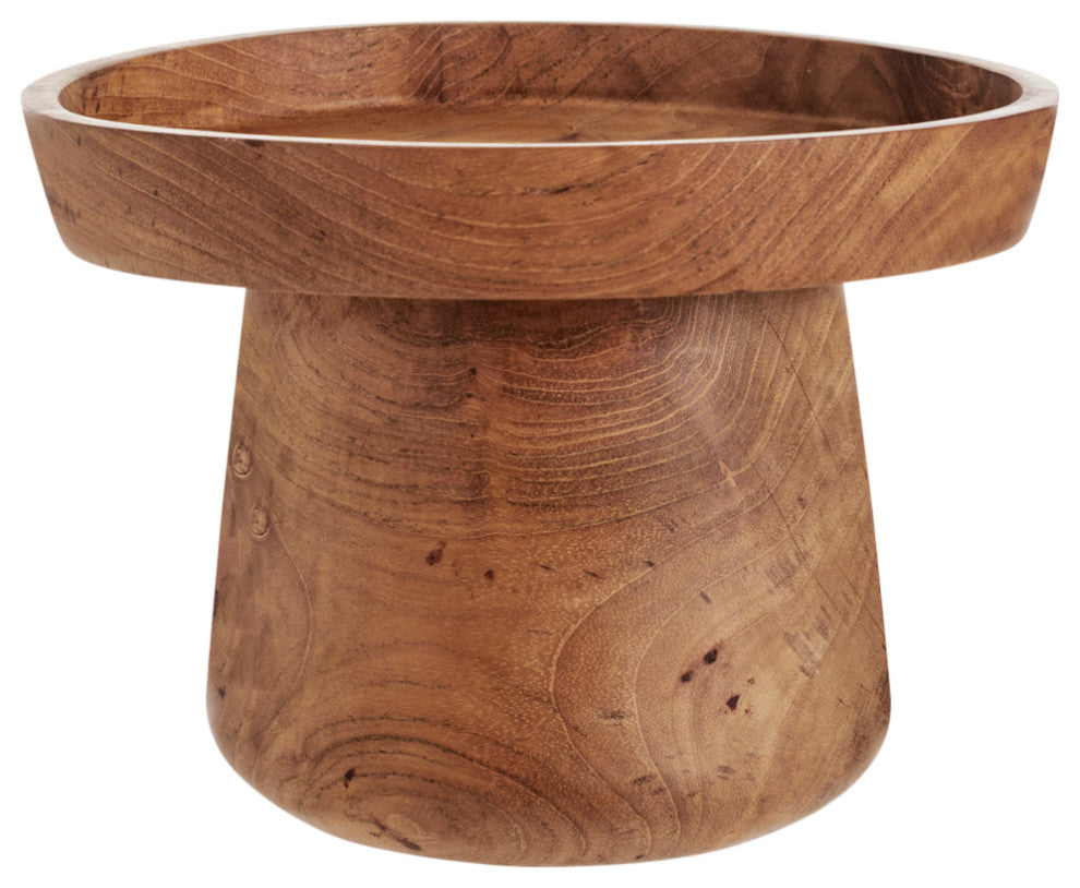 Chiku Teak Wood Serveware, Riser