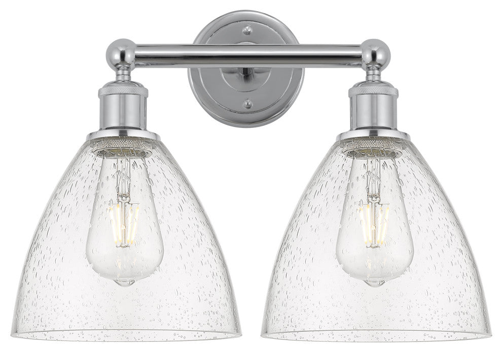 Innovations 616-2W-PC-GBD-754 2 Light Bath Vanity Light, Polished Chrome