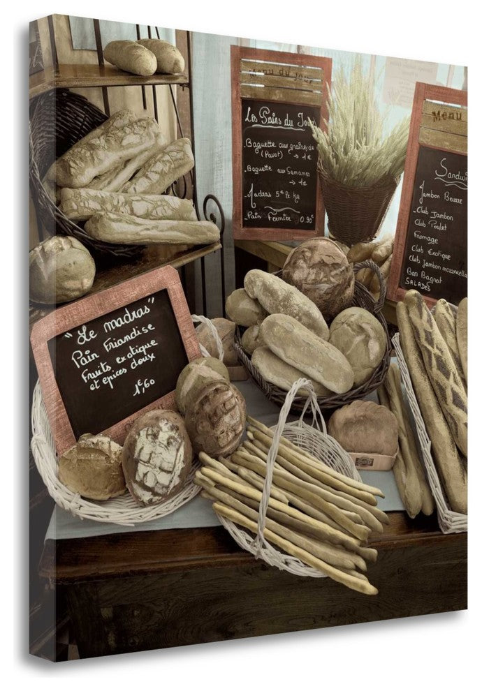 "Marketplace - 17" By Alan Blaustein, Giclee Print on Gallery Wrap Canvas
