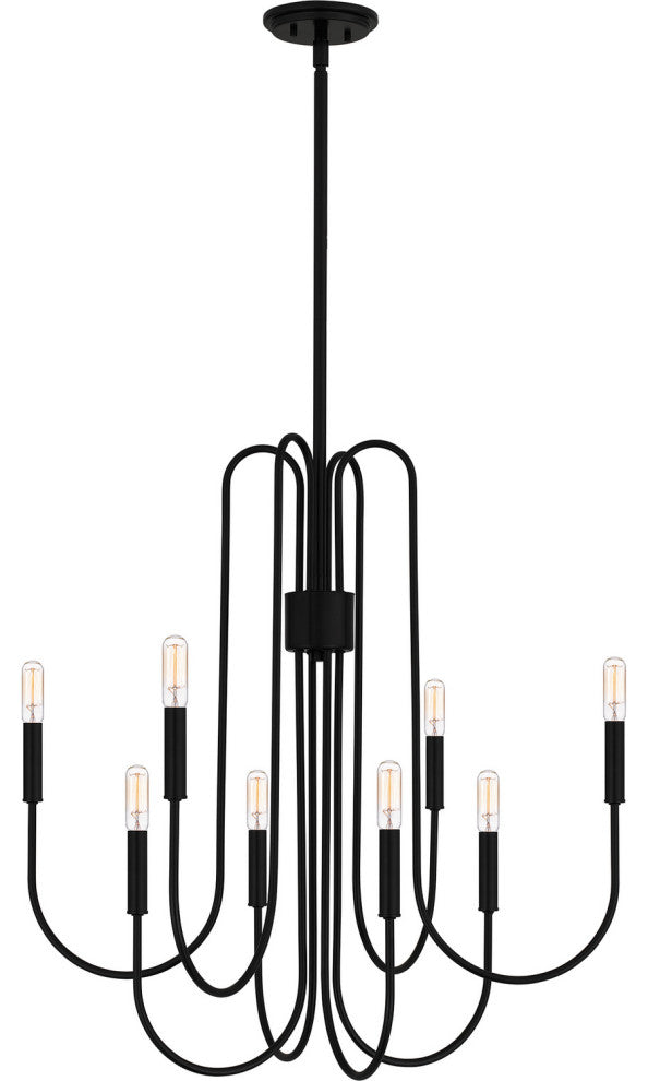 Quoizel CBR5028K 8-Light Chandelier, Cabry