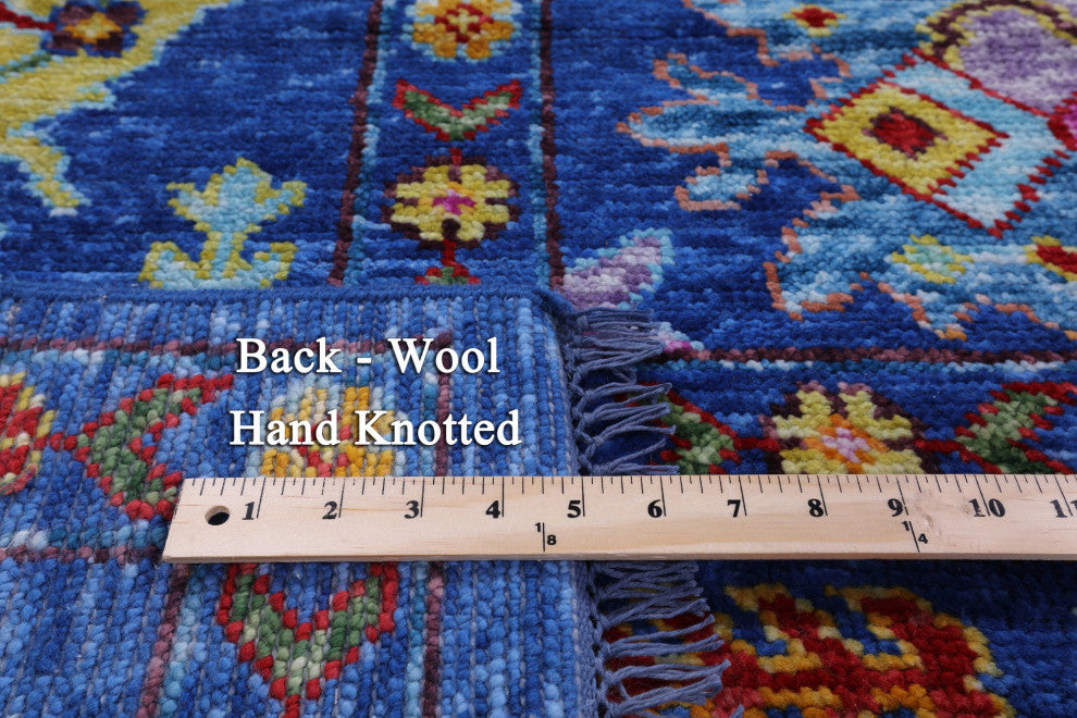 8' 10" X 11' 11" Turkish Oushak Hand-Knotted Rug - Q16073