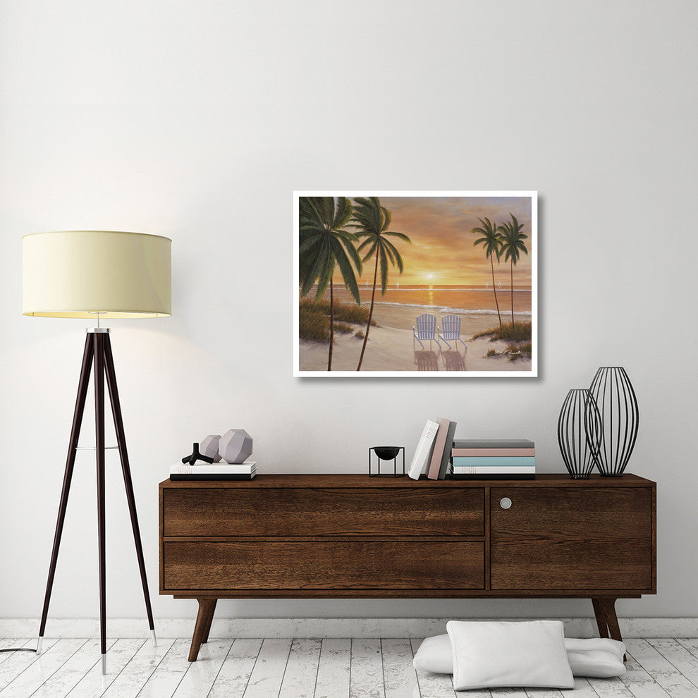 "Tropical Sun Watch" Digital Paper Print by Diane Romanello, 42"x32"
