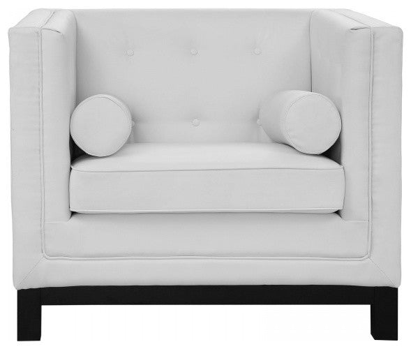 Modway Imperial Leather Armchair, White