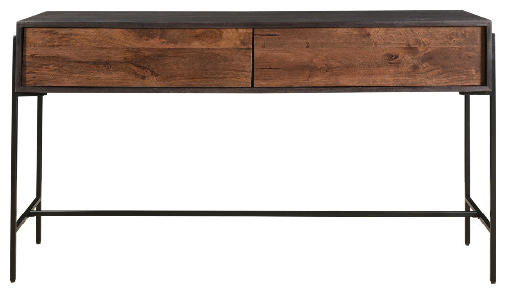 Modern Tobin Console Table - Brown