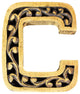 Handmade Eco-Friendly Wall Decor Alphabet Letter Block, 1.3x7.8x6.6
