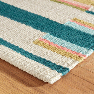 Dash & Albert Everly Multi Handwoven Cotton Rug, Multi, 8' x 10'