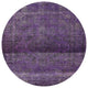 Ahgly Company Indoor Round Mid-Century Modern Area Rugs, 8' Round