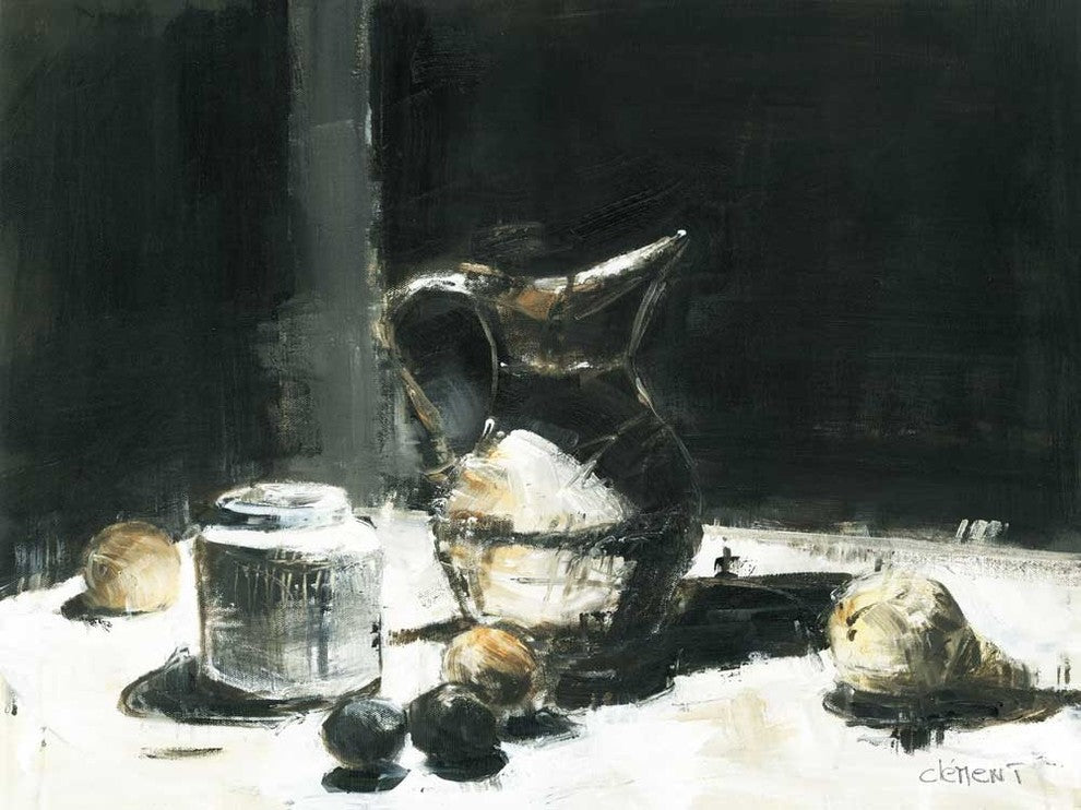 "Nature Morte I" Museum Mounted Canvas Print, 24"x18"