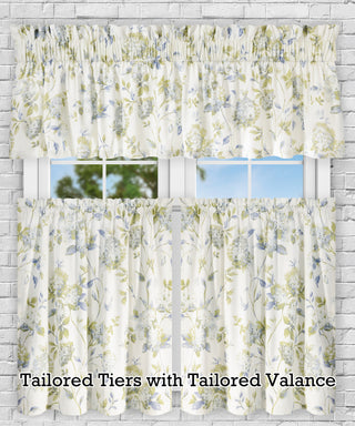 Abigail Tailored Tiers, Porcelain, 56"x36"