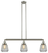 Innovations Lighting 213-Sn-S-G142-Led 3 Light Dimmable Led Island Light