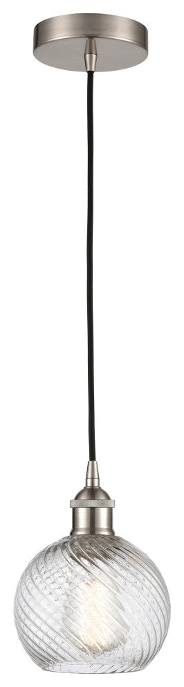 Innovations 616-1P-SN-G1214-6 1-Light Mini Pendant, Brushed Satin Nickel