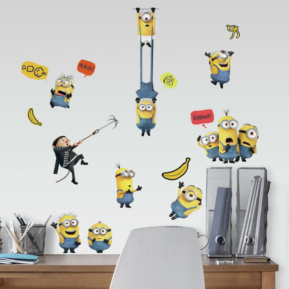 Minions 2 Peel And Stick Wall Decals