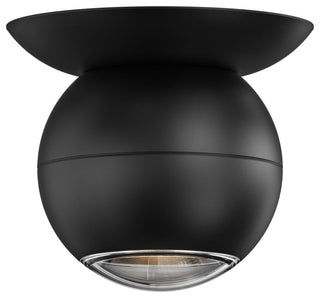 Sonneman 7509 Hemisphere 4"W LED Flush Mount Globe Ceiling - Textured Black