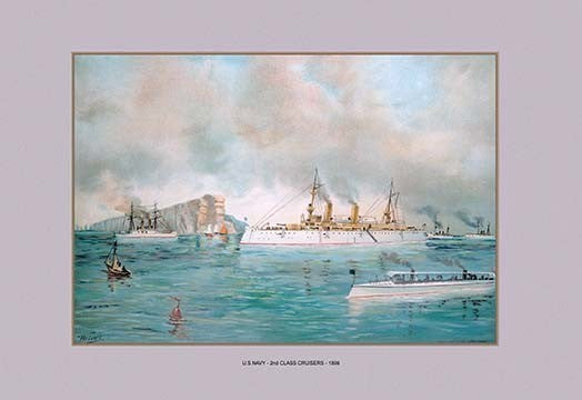 Second-Class Cruisers #1- Fine Art Giclee Print 24" x 36"