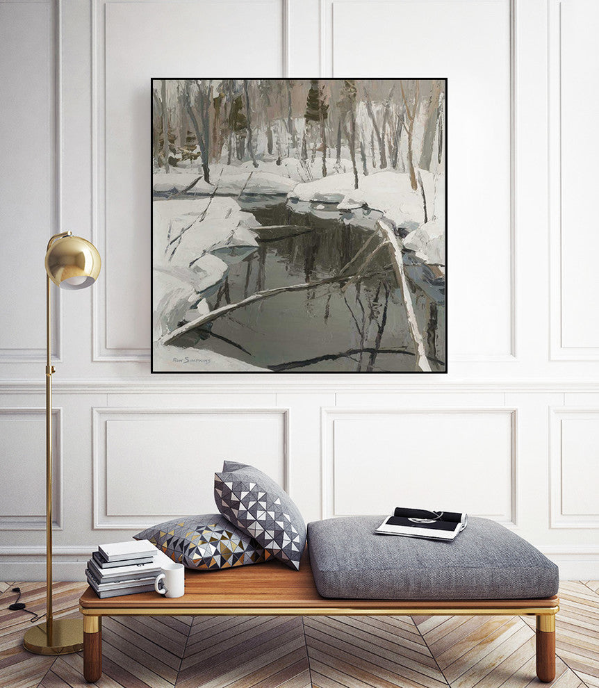 "In The Deep Woods" Art Block Framed Canvas, 30"x30"
